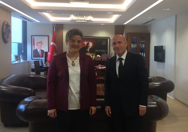 Sağlık Bakanlığı Bakan Yardımcısı Prof. Dr. Emine Alp Meşe ile Görüşme