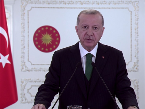 Cumhurbaşkanı Erdoğan BM Genel Kurulu’na “Biyolojik Çeşitlilik Zirvesi” için konuştu.