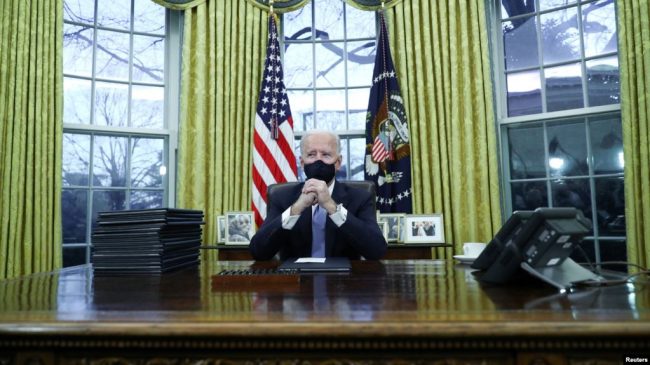 ABD Başkan Joe Biden İlk Gününde Bir Dizi Kararname Yayınladı