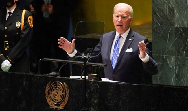 ABD Başkanı Joe Biden BM Genel Kurulu’nda konuştu.