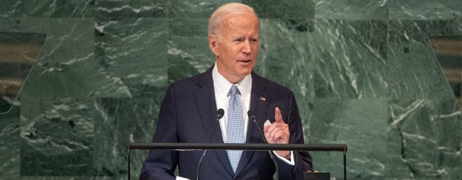ABD Başkanı Joe Biden, BM Genel Kurul Toplantısında konuştu.