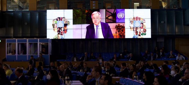 Guterres, Küresel gıda krizi için “Umutsuzluktan umuda ve eyleme geçelim” diyor.