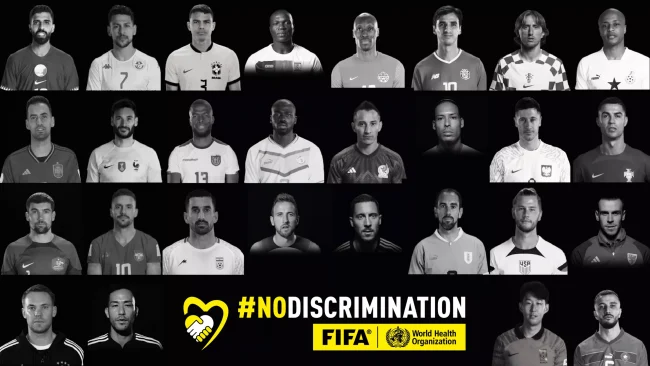 FIFA ve DSÖ, Uluslararası İnsan Hakları Günü’nü ayrımcılık karşıtı bir mesajla kutluyor.