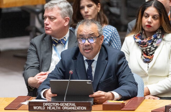 DSÖ Genel Direktörü, BM Güvenlik Konseyi Acil Toplantısında açıklama yaptı.