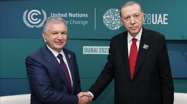 Cumhurbaşkanı Erdoğan COP 28 kapsamında ikili temaslarda bulundu